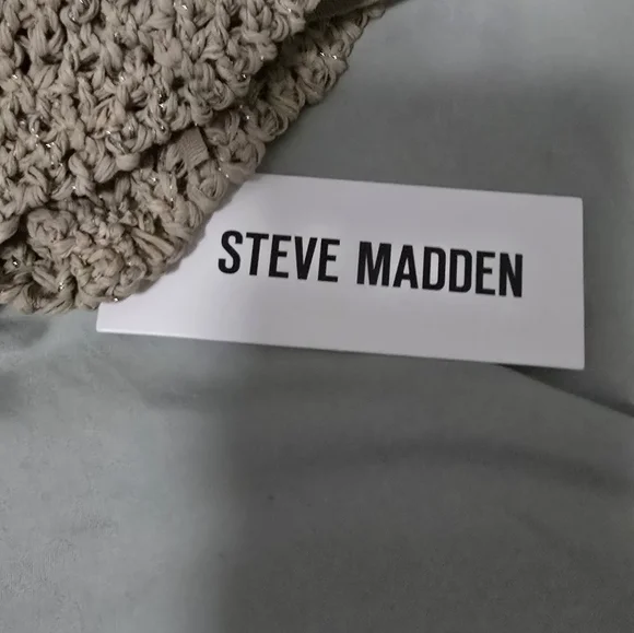 Steve Madden Crochet Bucket Hat _ Camel - Picture 2 of 4